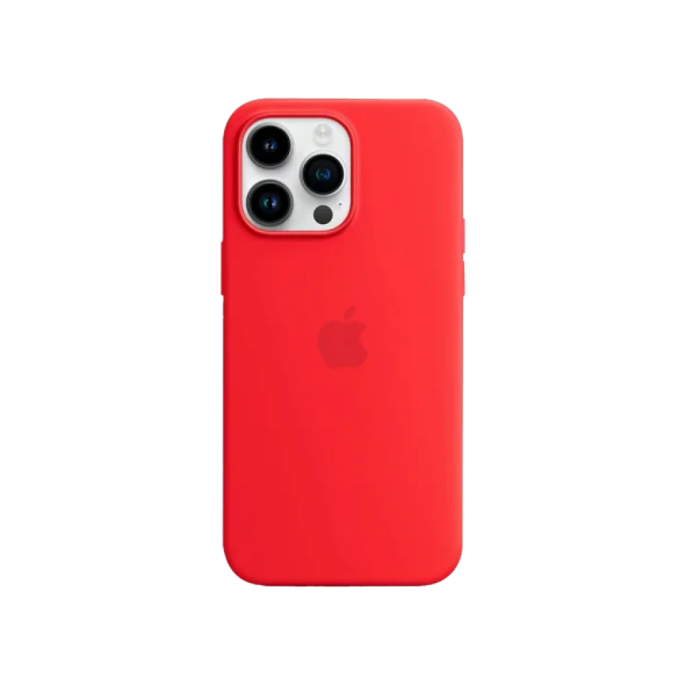 Чохол для Apple iPhone 14 Pro Max Silicone Case Red/червоний Copy