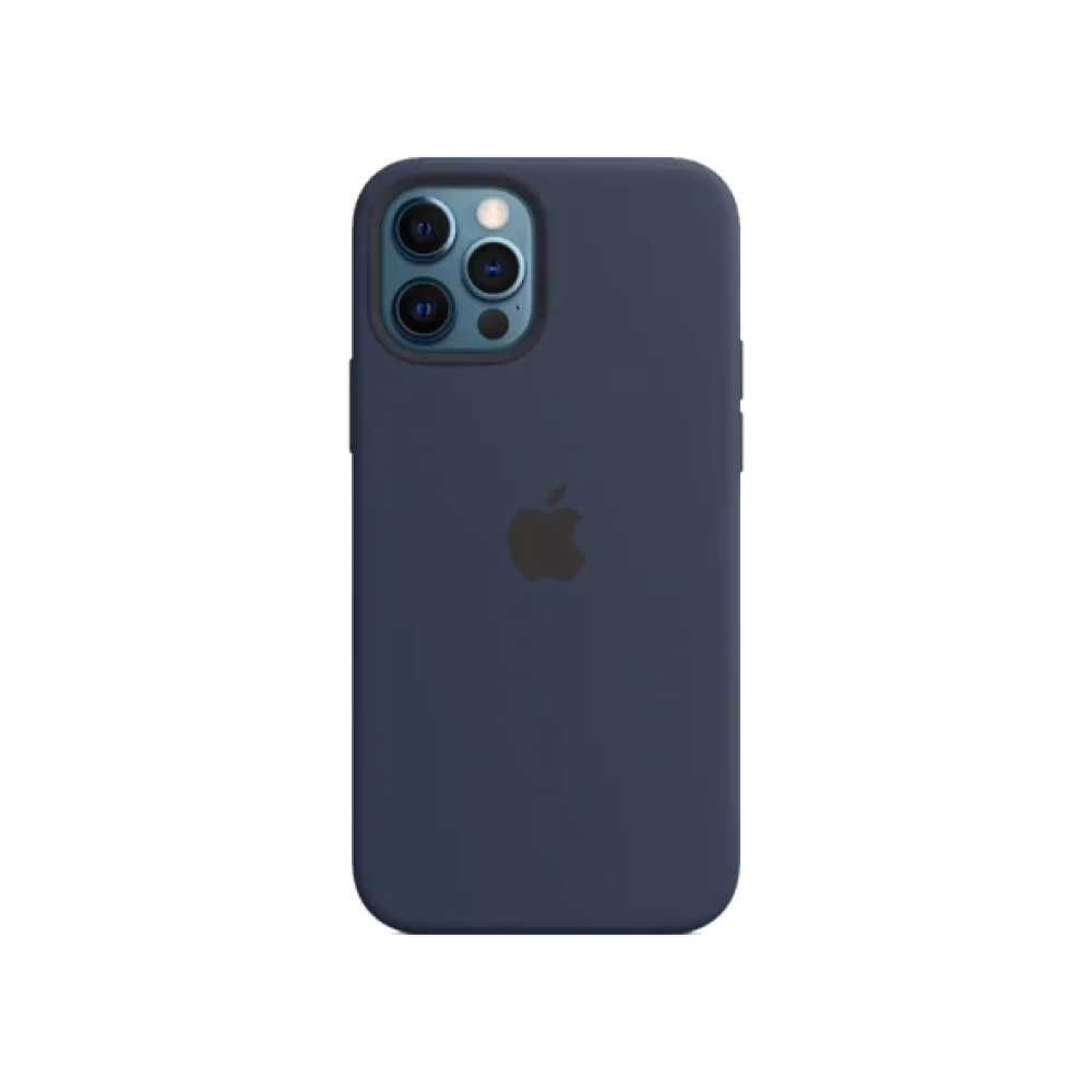 Чохол для Apple iPhone 14 Pro Silicone Case Frosted with Magsafe Black/чорний Copy