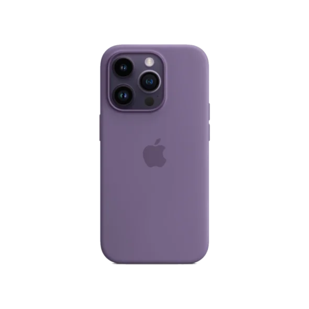 Чохол для Apple iPhone 14 Pro Silicone Case Frosted with Magsafe Purple/фіолетовий Copy