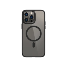 Чохол для Apple iPhone 14 Pro Silicone Case Spigen Ultra Hybrid with MagSafe Black/чорний