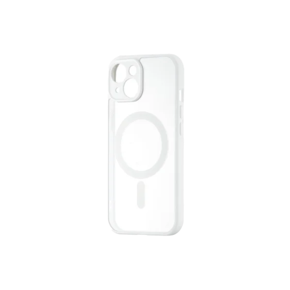 Чохол для Apple iPhone 15 Plus FULL CAMERA ROCK Pure Magnet White/білий