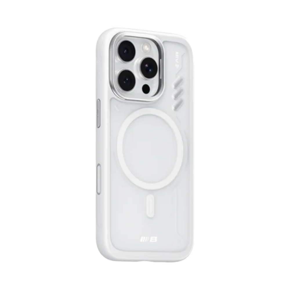 Чохол для Apple iPhone 15 Pro Blueo Frosted with MagSafe White/білий