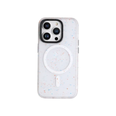 Чохол для Apple iPhone 15 Pro Splattered with MagSafe White/білий