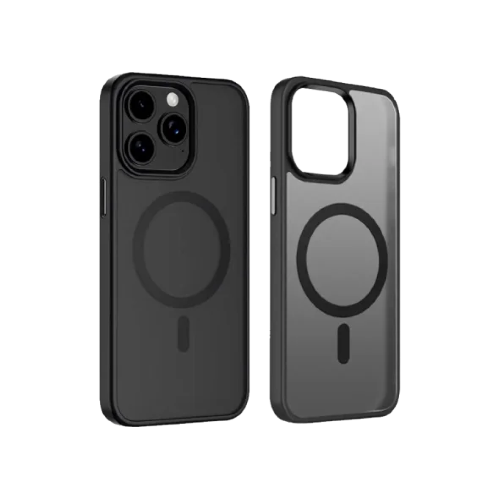 Чохол для Apple iPhone 15 Pro xCase Guard new matte with MagSafe Dark Grey/темно-сірий