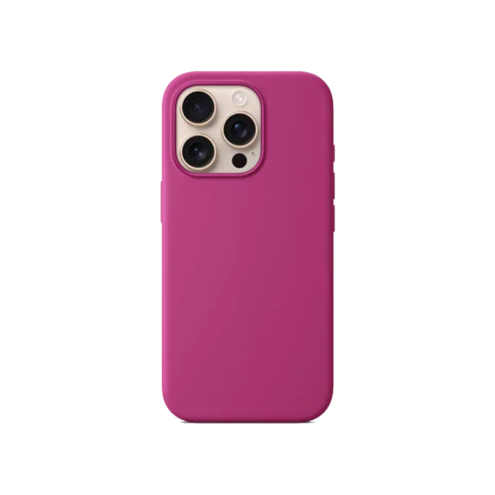 Чохол для Apple iPhone 16 Pro Max Monblan Silicone Case with MagSafe Fuchsia/фуксія