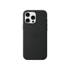 Чохол для Apple iPhone 16 Pro Max Silicone Case with MagSafe HQ Copy Black/чорний