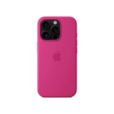 Чохол для Apple iPhone 16 Pro Max Silicone Case with MagSafe HQ Copy Fuchsia/фуксія