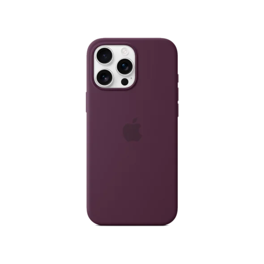 Чохол для Apple iPhone 16 Pro Max Silicone Case with MagSafe HQ Copy Plum