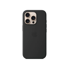 Чохол для Apple iPhone 16 Pro Silicone Case with MagSafe HQ Copy Black/чорний
