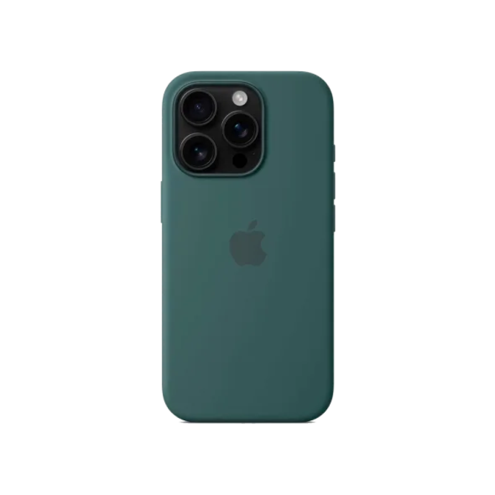 Чохол для Apple iPhone 16 Pro Silicone Case with MagSafe HQ Copy Lake Green/Річковий зелений