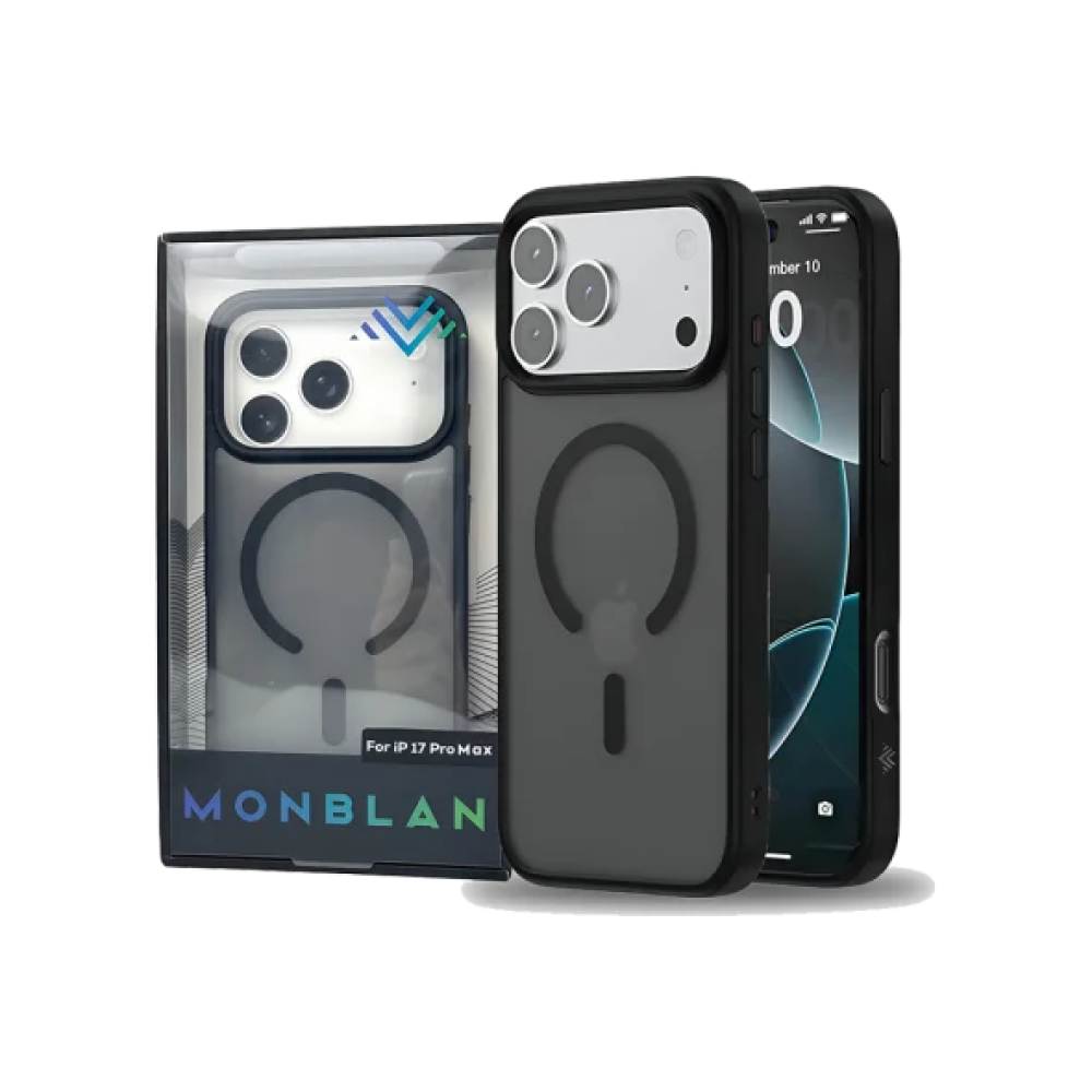 Чохол для Apple iPhone 17 Pro Monblan Matte Series/чорний