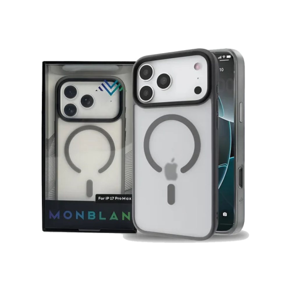 Чохол для Apple iPhone 17 Pro Monblan Matte Series/сірий