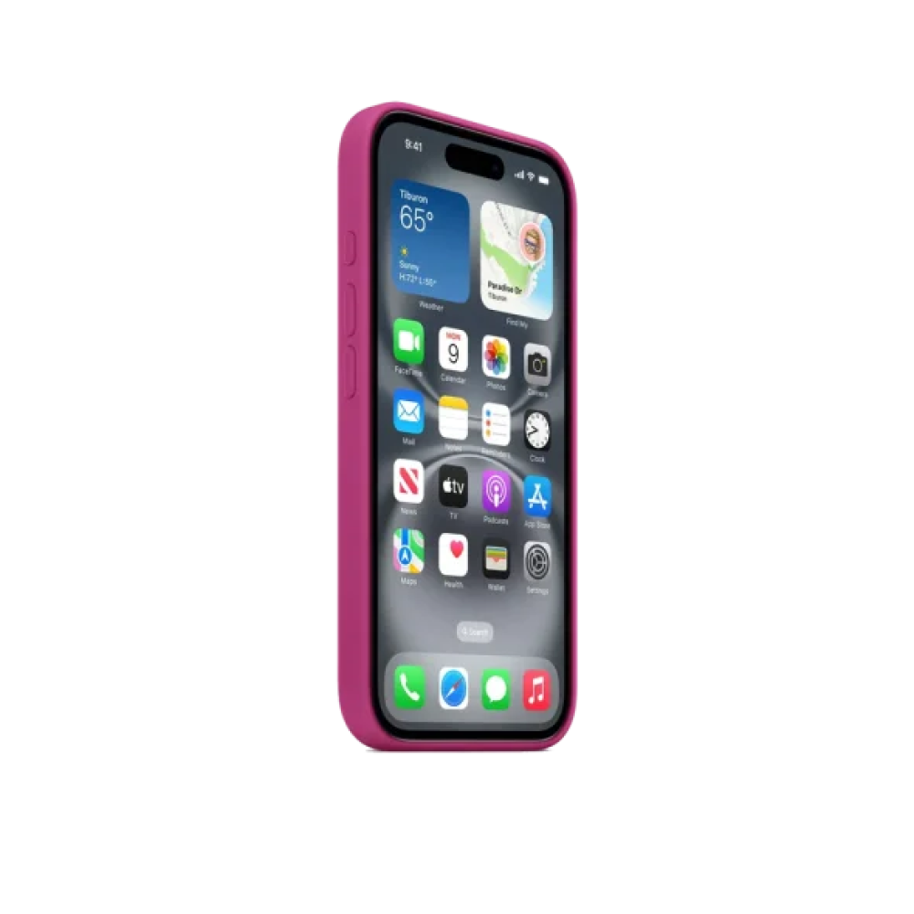 Чохол для смартфона Apple iPhone 16 Plus Silicone Case with MagSafe - Fuchsia (MYYE3)