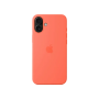 Чохол для смартфона Apple iPhone 16 Plus Silicone Case with MagSafe – Tangerine (MDGT4)