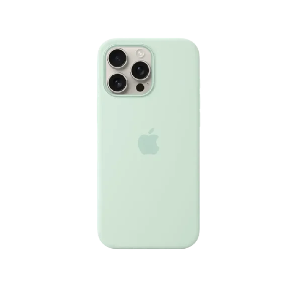 Чохол для смартфона Apple iPhone 16 Pro Max Silicone Case with MagSafe – Aquamarine (MDGY4)