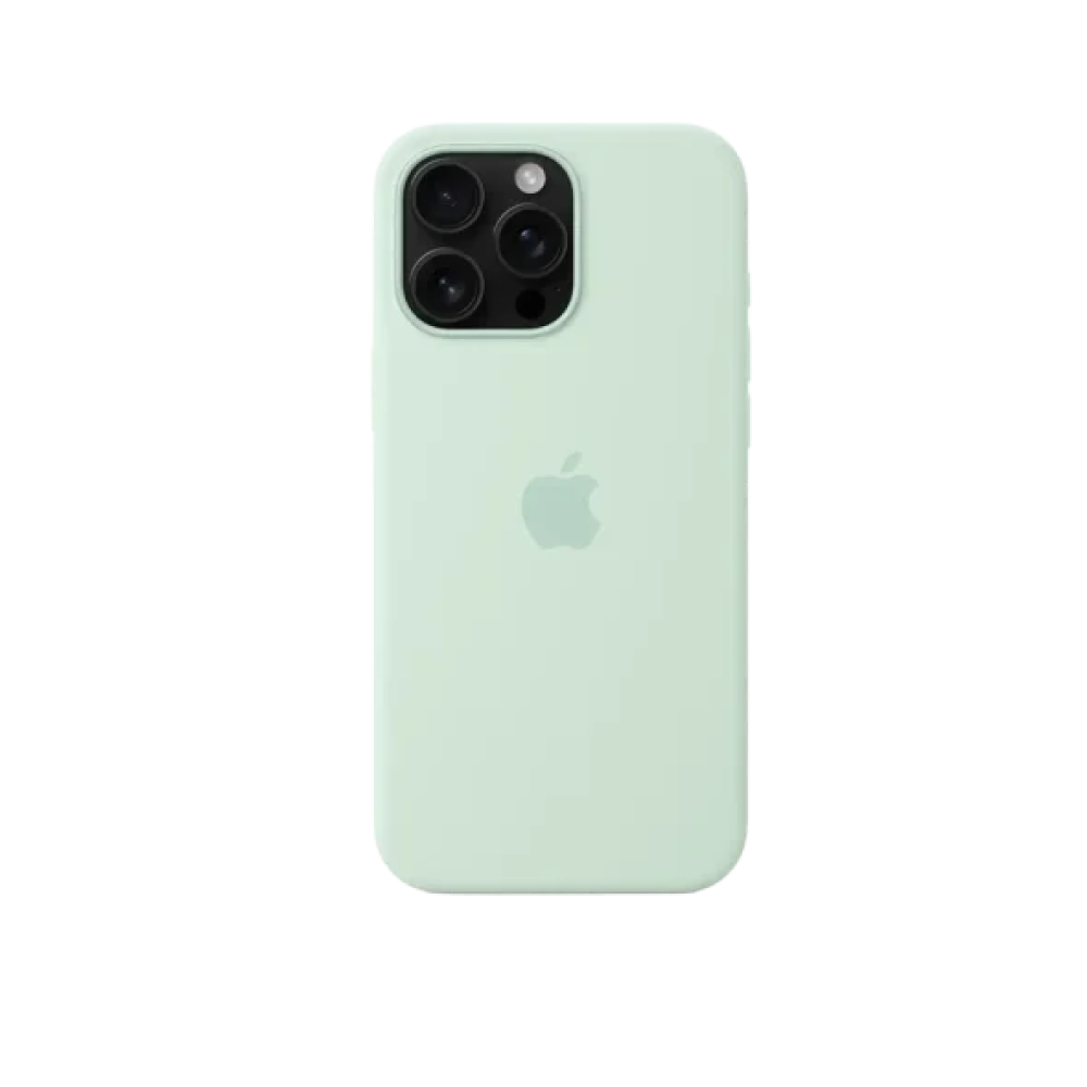 Чохол для смартфона Apple iPhone 16 Pro Max Silicone Case with MagSafe – Aquamarine (MDGY4)