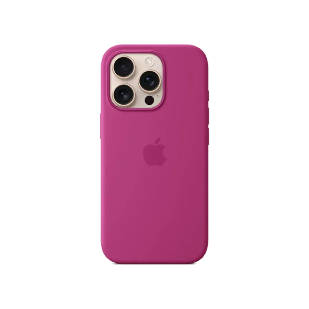 Чохол для смартфона Apple iPhone 16 Pro Max Silicone Case with MagSafe - Fuchsia (MYYX3)
