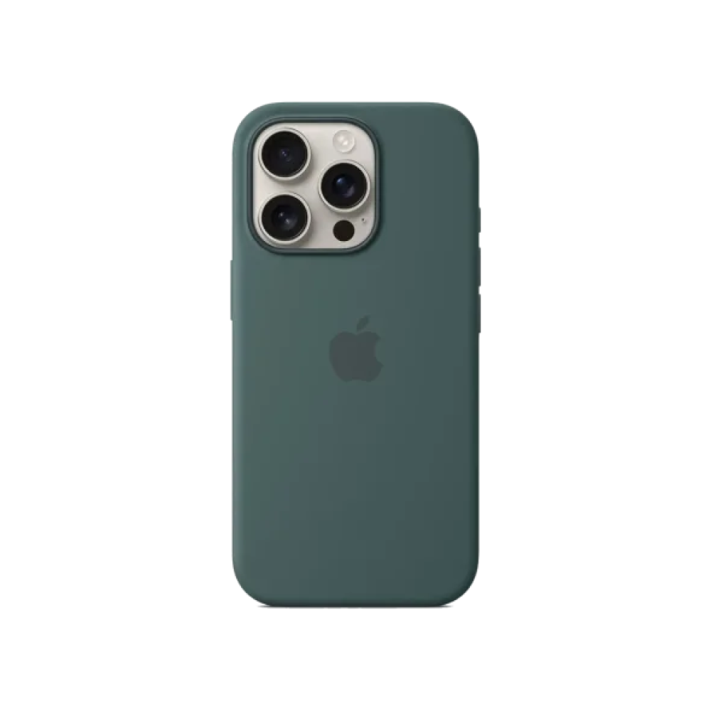 Чохол для смартфона Apple iPhone 16 Pro Max Silicone Case with MagSafe - Lake Green (MA7V4)