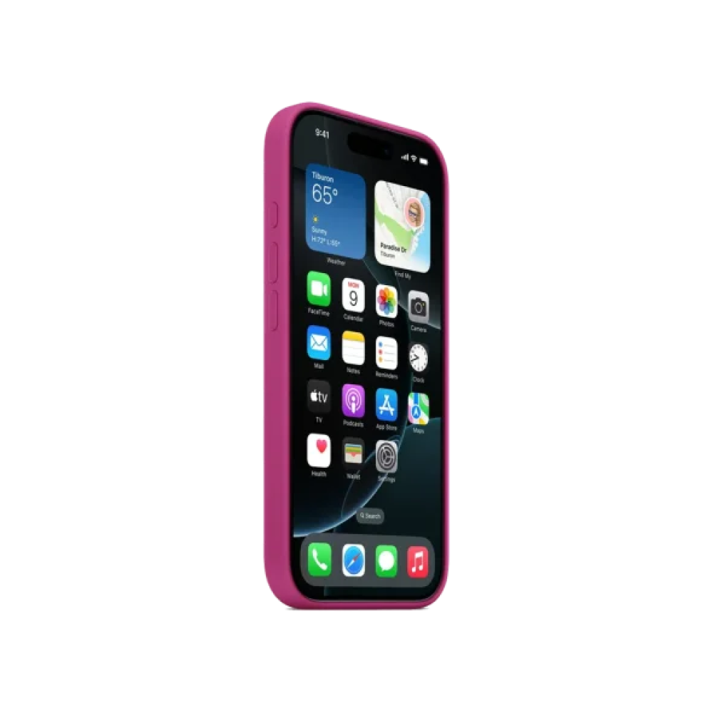 Чохол для смартфона Apple iPhone 16 Pro Silicone Case with MagSafe - Fuchsia (MYYN3)