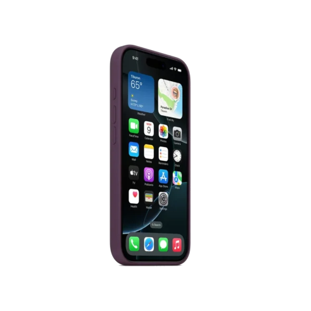 Чохол для смартфона Apple iPhone 16 Pro Silicone Case with MagSafe - Plum (MYYM3)
