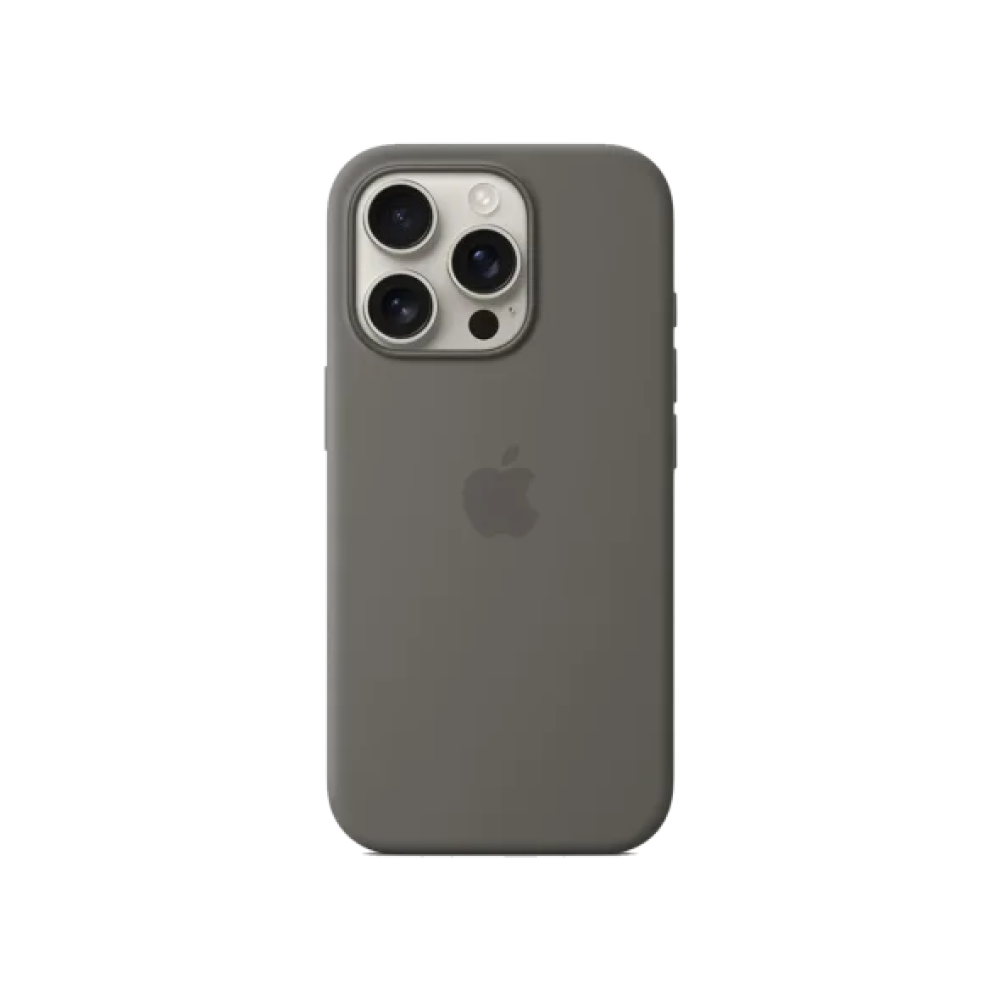 Чохол для смартфона Apple iPhone 16 Pro Silicone Case with MagSafe - Stone Gray (MYYL3)