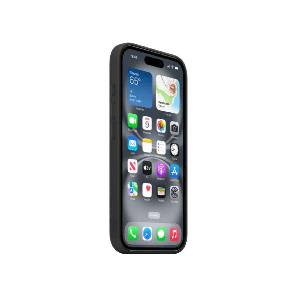 Чохол для смартфона Apple iPhone 16 Silicone Case with MagSafe - Black (MYY13)