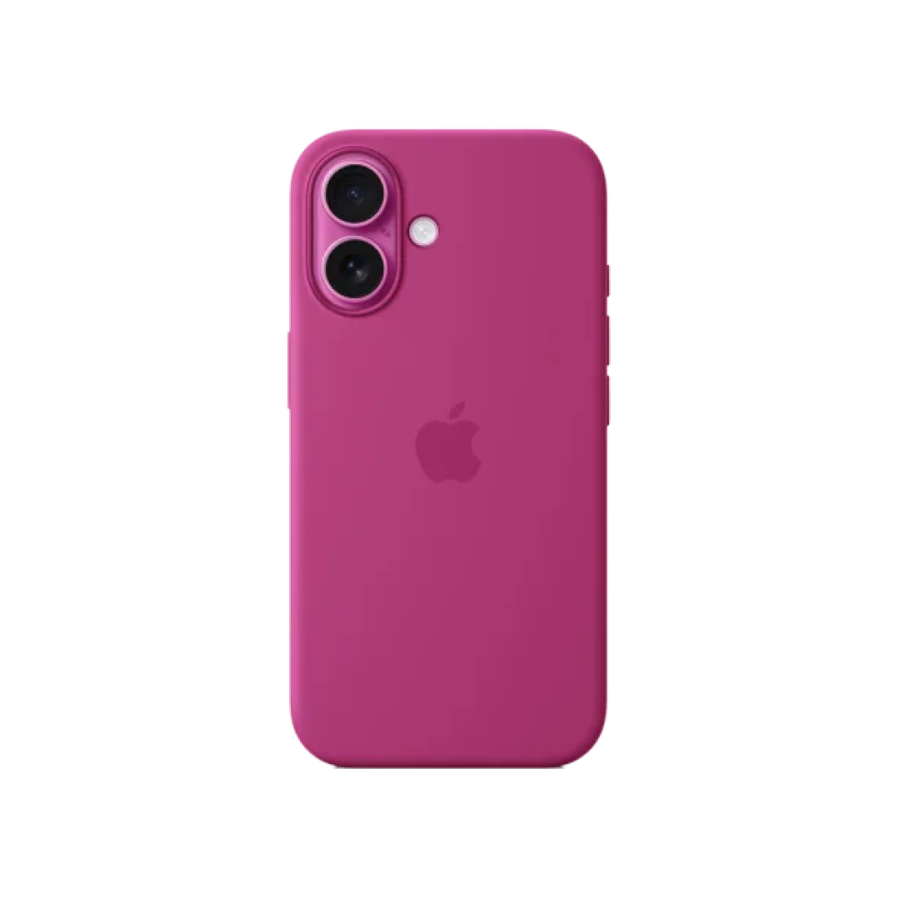 Чохол для смартфона Apple iPhone 16 Silicone Case with MagSafe - Fuchsia (MYY53)