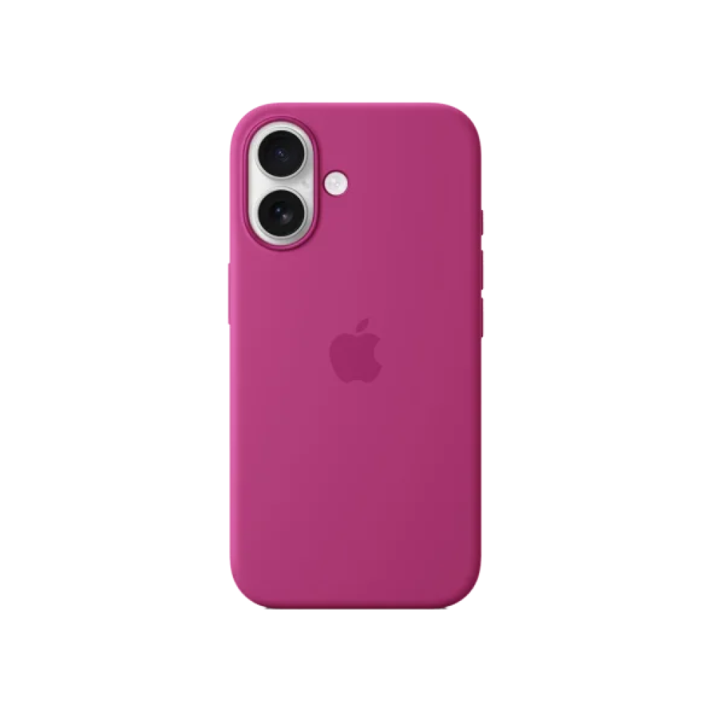 Чохол для смартфона Apple iPhone 16 Silicone Case with MagSafe - Fuchsia (MYY53)