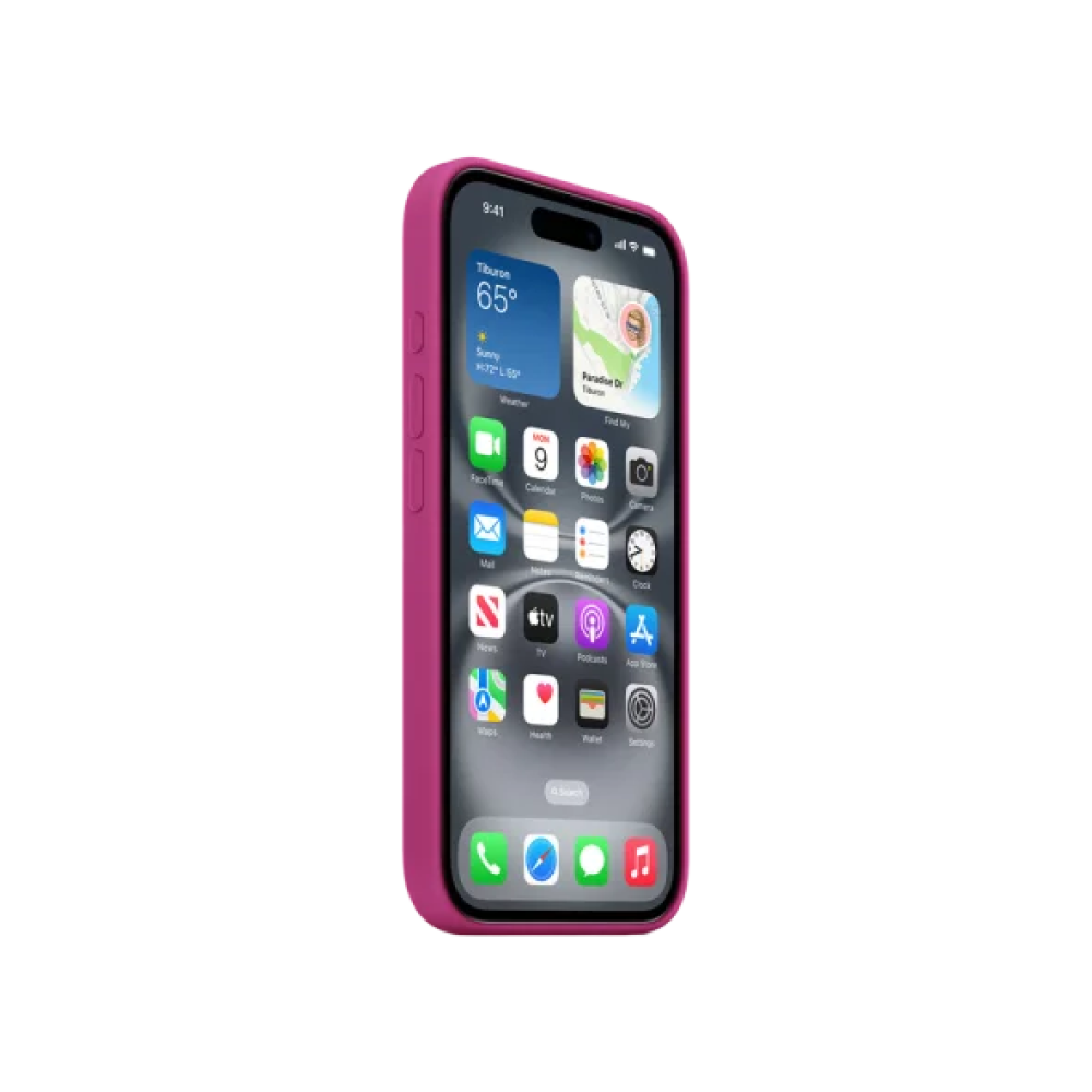 Чохол для смартфона Apple iPhone 16 Silicone Case with MagSafe - Fuchsia (MYY53)