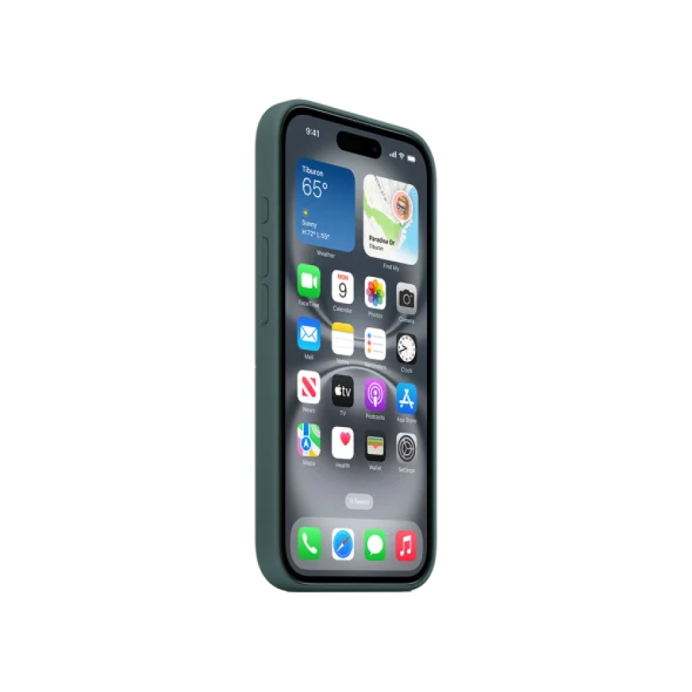 Чохол для смартфона Apple iPhone 16 Silicone Case with MagSafe - Lake Green (MYY83)