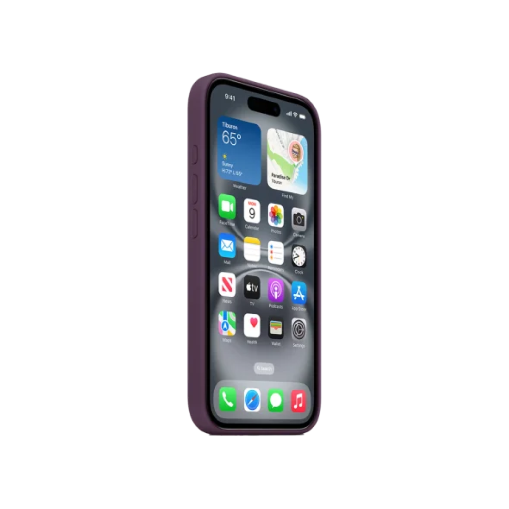 Чохол для смартфона Apple iPhone 16 Silicone Case with MagSafe - Plum (MYY43)