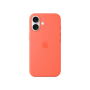 Чохол для смартфона Apple iPhone 16 Silicone Case with MagSafe – Tangerine (MDGN4)