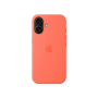 Чохол для смартфона Apple iPhone 16 Silicone Case with MagSafe – Tangerine (MDGN4)