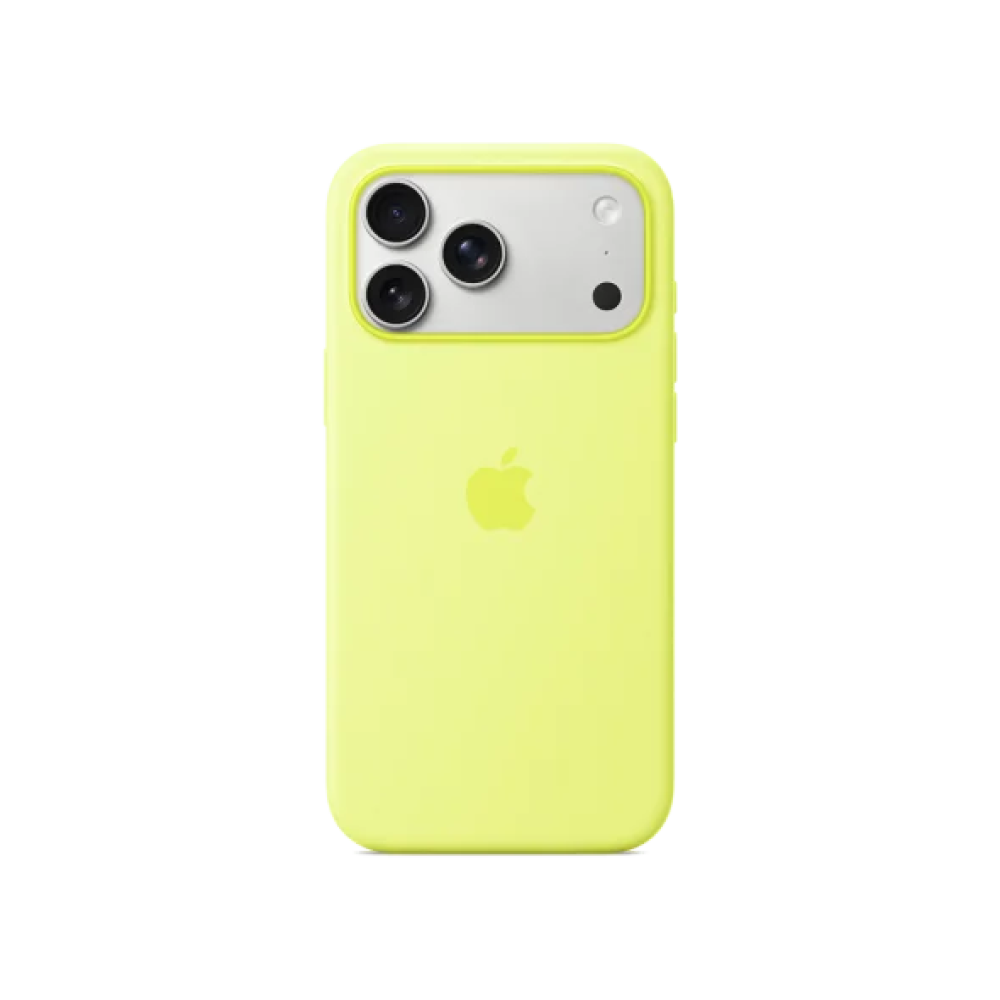 Чохол для смартфона Apple iPhone 17 Pro Silicone Case with MagSafe – Neon Yellow (MGFF4)