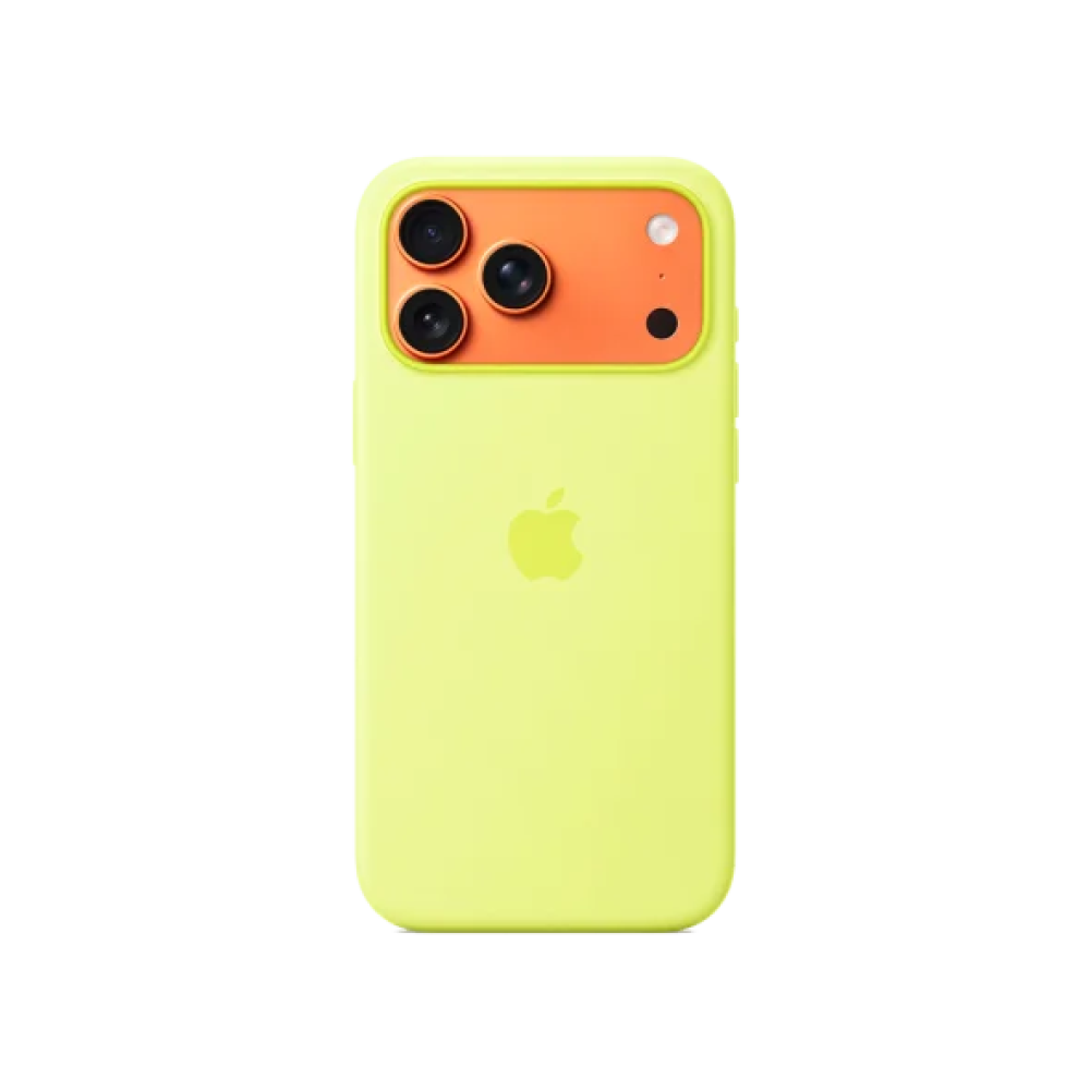 Чохол для смартфона Apple iPhone 17 Pro Silicone Case with MagSafe – Neon Yellow (MGFF4)