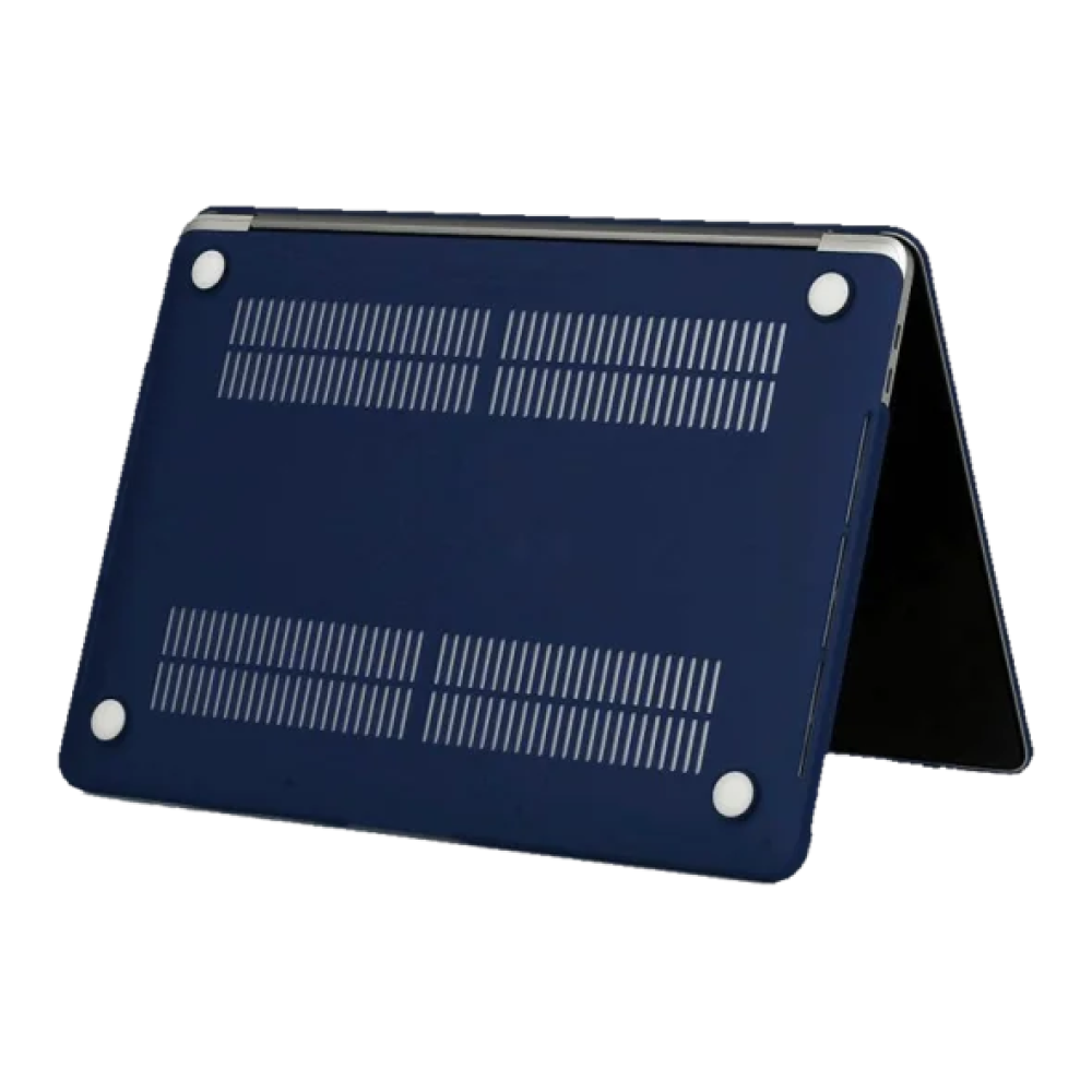 Чохол-накладка пластиковий Apple Macbook Air 13 M1 2018/2019/2020 HardShell Case Midnight Blue