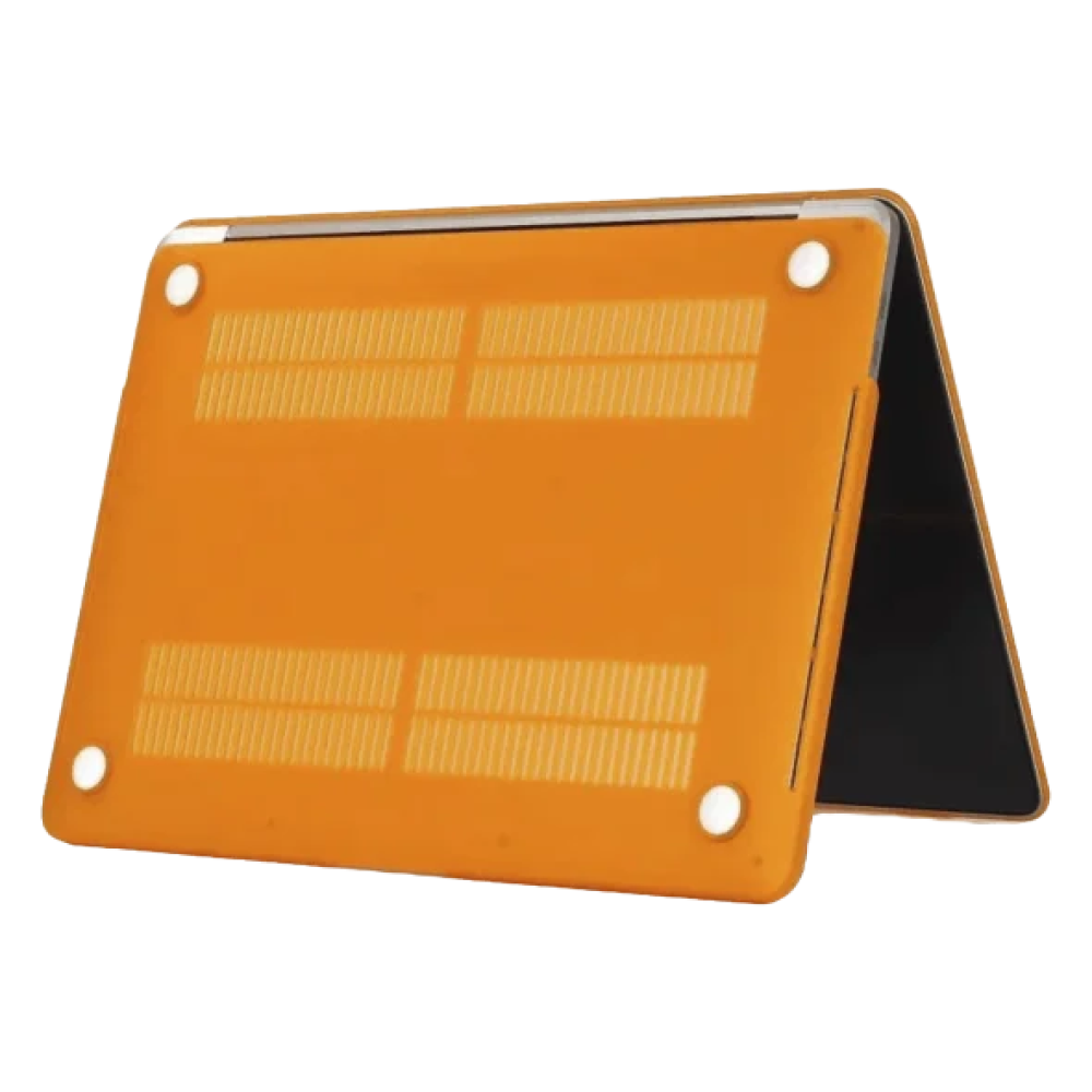 Чохол-накладка пластиковий Apple Macbook Air 13 M1 2018/2019/2020 HardShell Case Orange matte