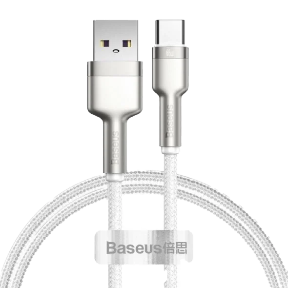 Кабель Apple iPhone/iPad Baseus Cafule Metal Data Type-C 66W 1м
