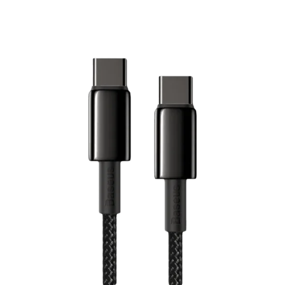 Кабель Apple iPhone/iPad Baseus Tungsten Gold Type-C to Type-C 1m 100W