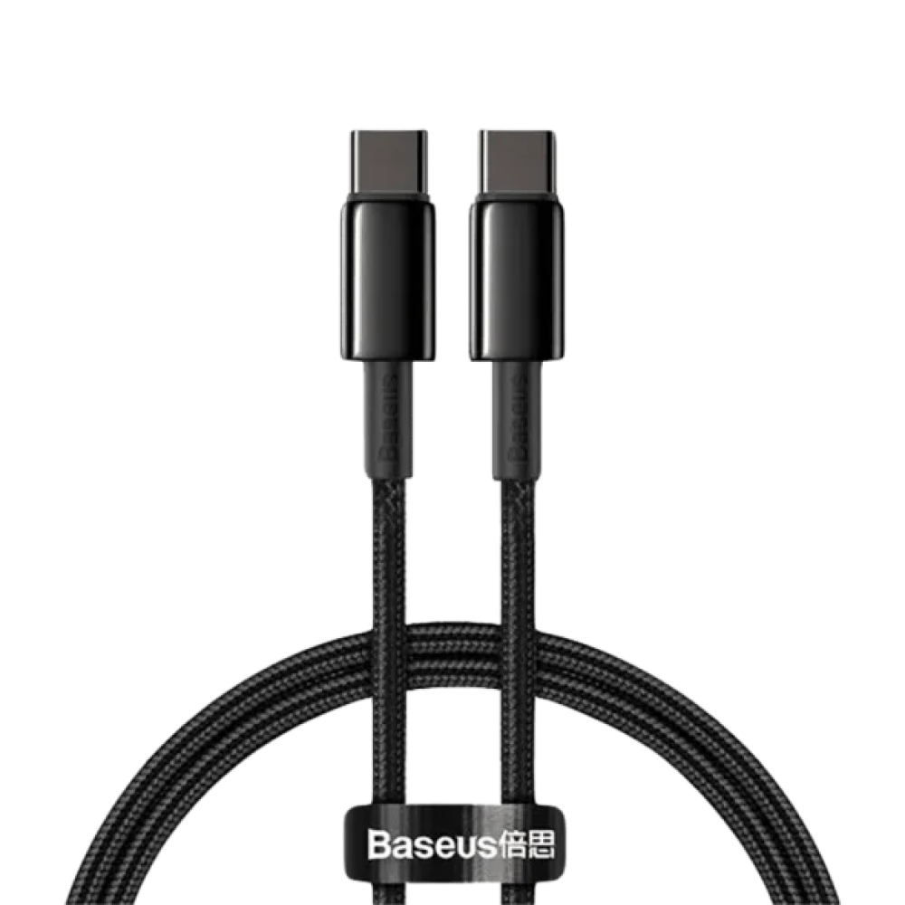 Кабель Apple iPhone/iPad Baseus Tungsten Gold Type-C to Type-C 1m 100W