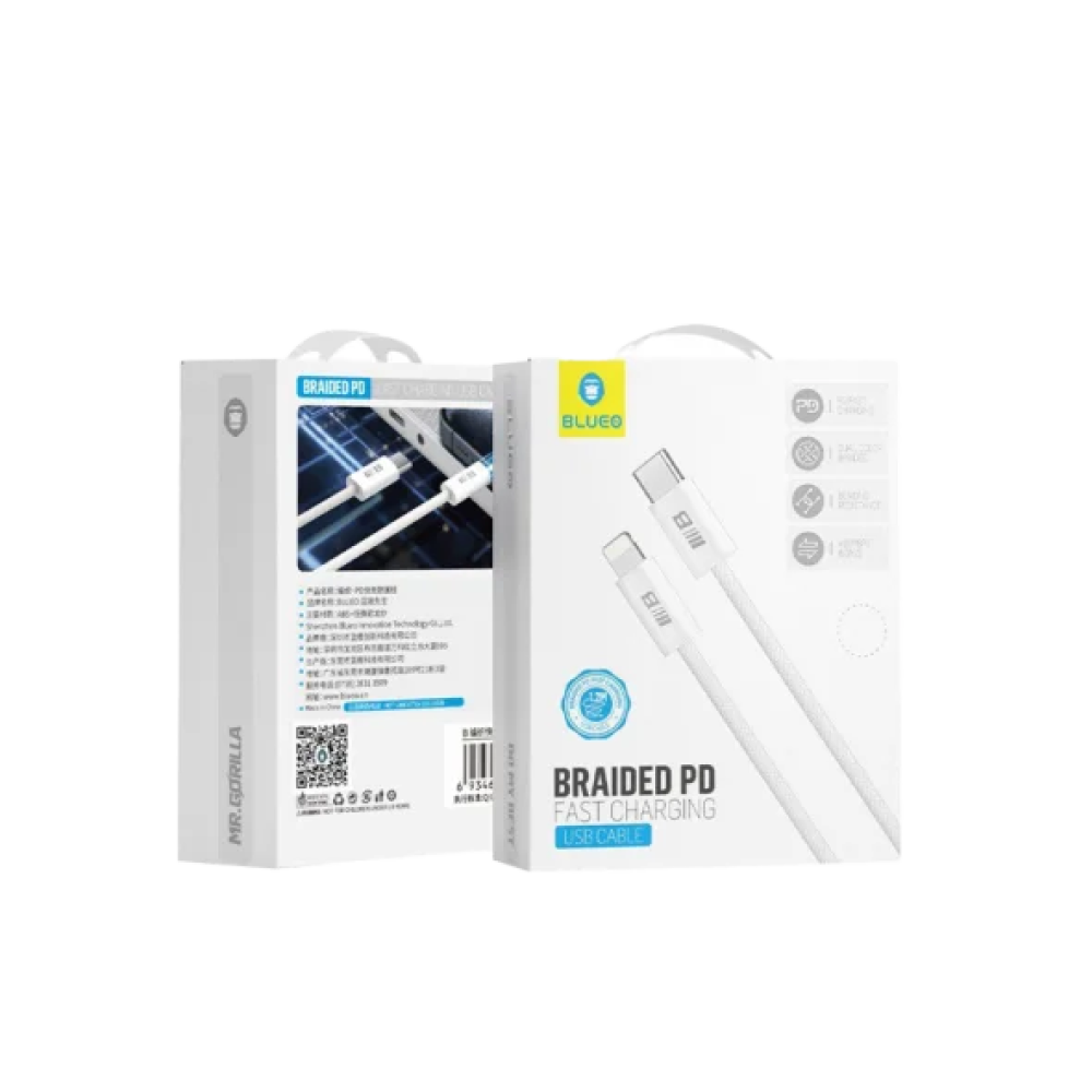 Кабель Apple iPhone/iPad Type-C to Type-C BLUEO (BT5924-С)