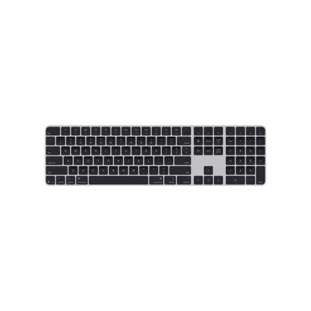 Клавіатура Apple Magic Keyboard with Touch ID and Numeric Keypad for Mac with Apple silicon USB-C Black Keys (MXK83)