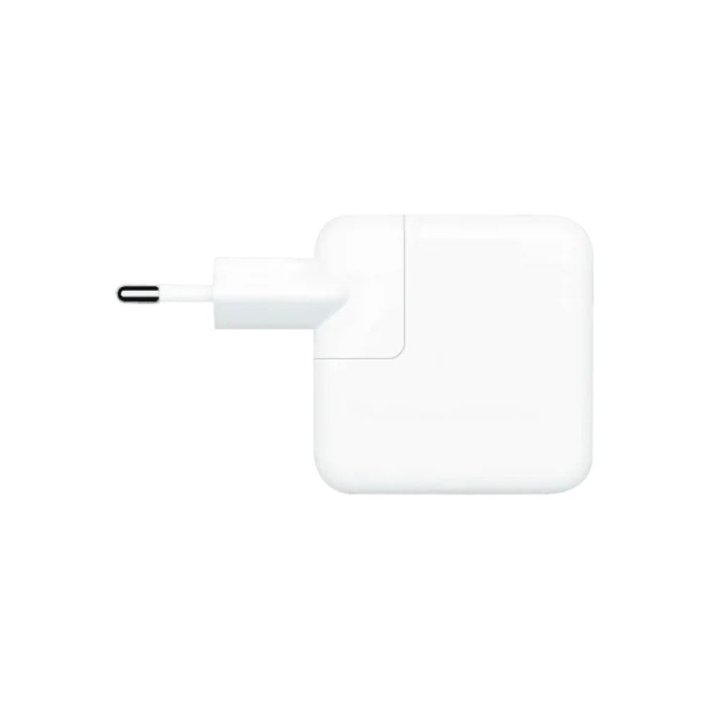 Мережевий зарядний пристрій Apple A2676 35W Dual USB-C White (MW2K3)