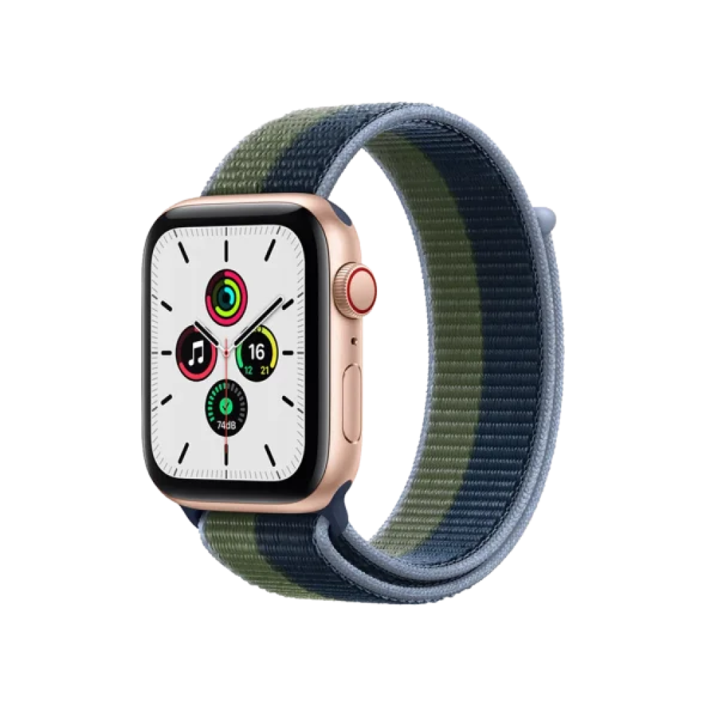 Ремінець Apple Abyss Blue/Moss Green Sport Loop для Watch 44/45mm (ML313)