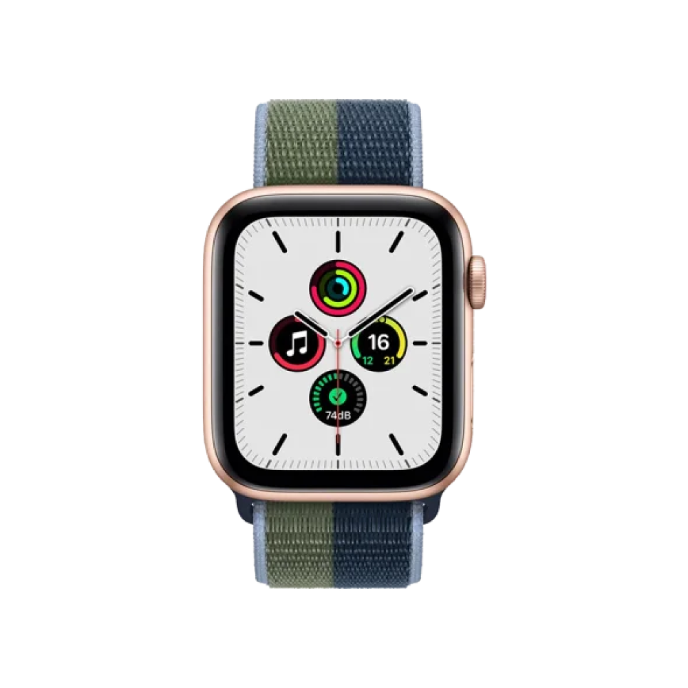 Ремінець Apple Abyss Blue/Moss Green Sport Loop для Watch 44/45mm (ML313)
