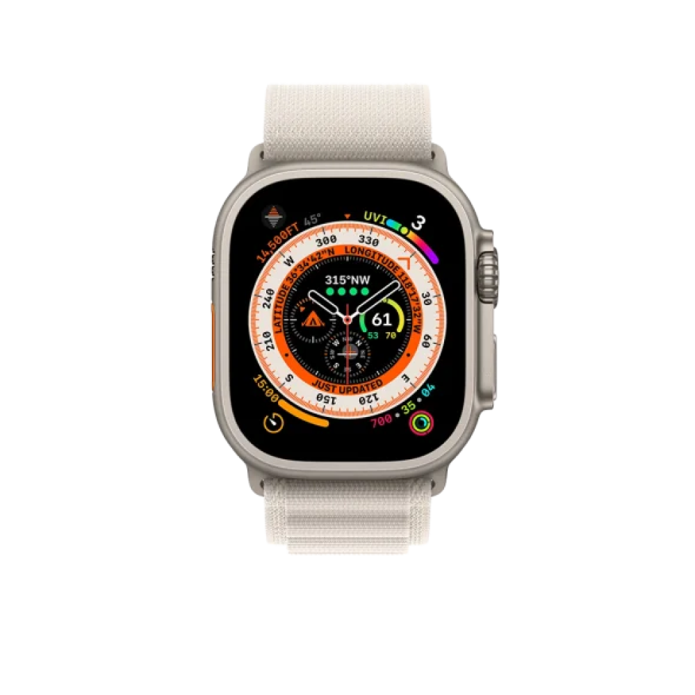 Ремінець Apple Alpine Loop Band Large для Watch 49mm - Starlight (MQE73)