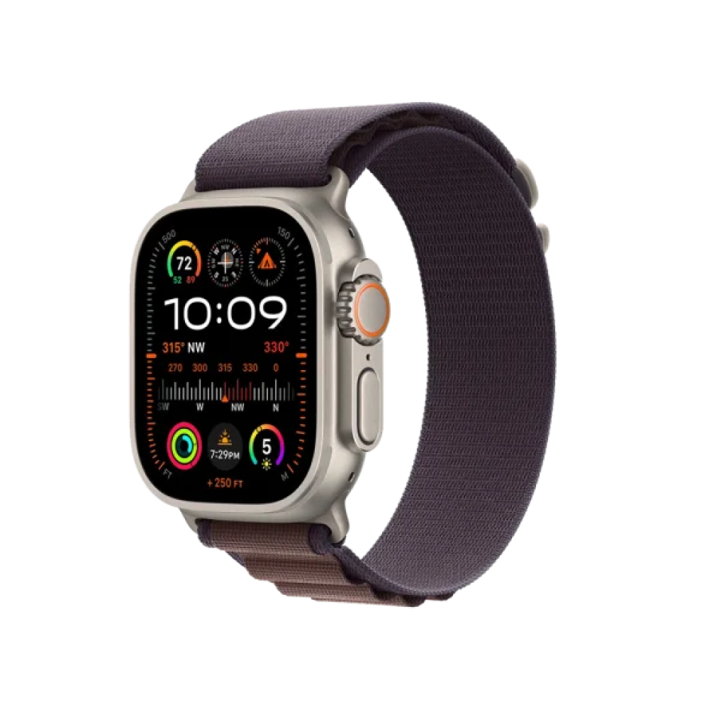 Ремінець Apple Alpine Loop Band Medium для Apple Watch 49mm - Indigo (MT5Q3)