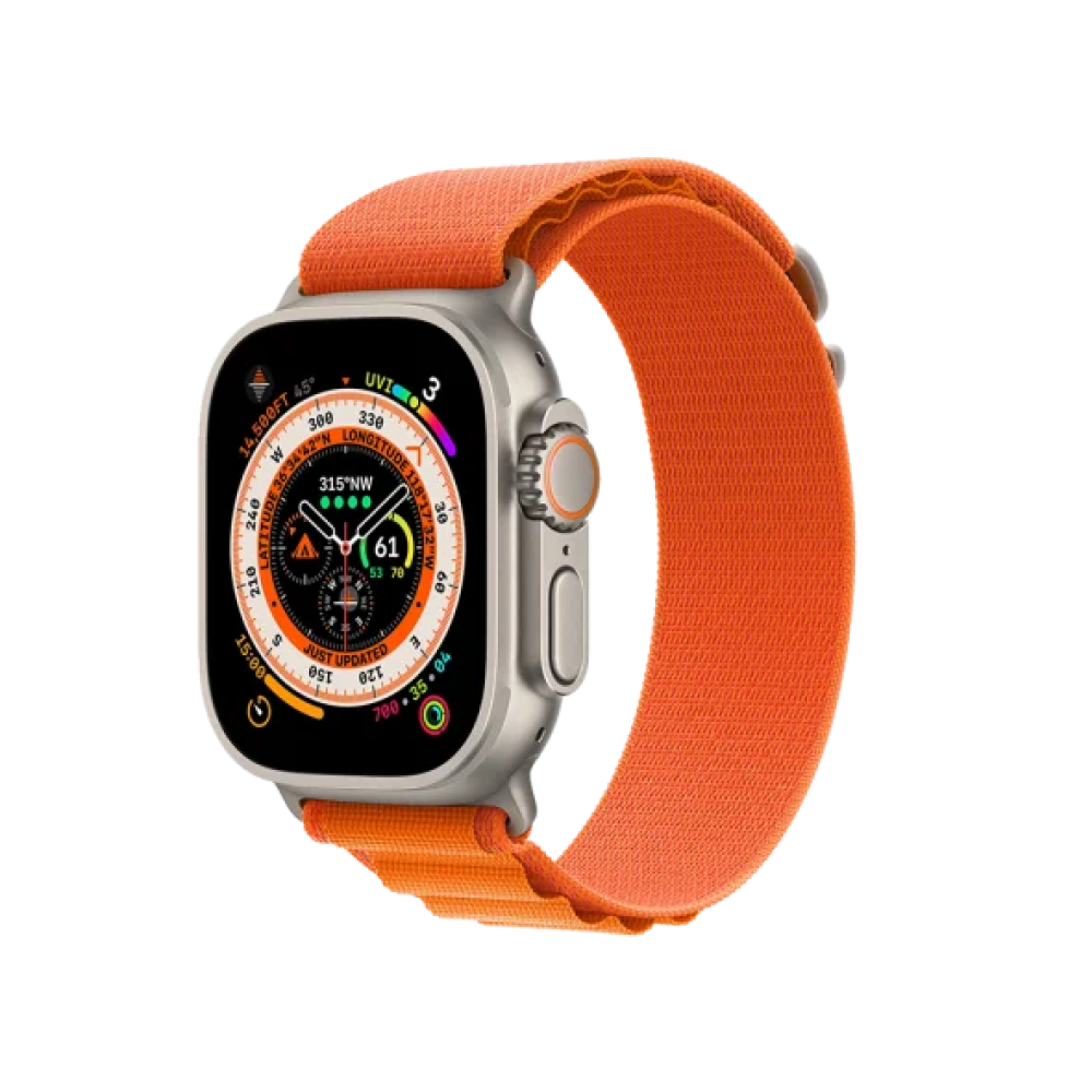 Ремінець Apple Alpine Loop Band Medium для Watch 49mm - Orange (MQE03)