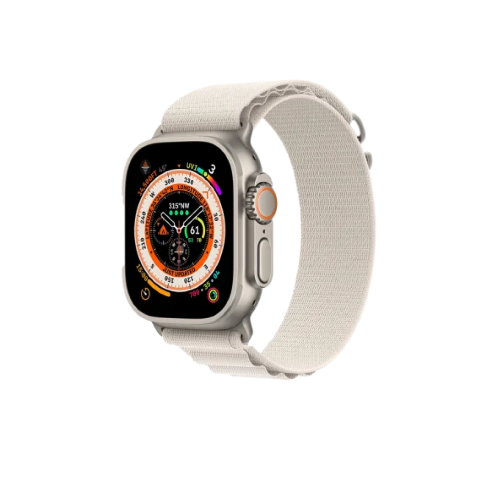 Ремінець Apple Alpine Loop Band Medium для Watch 49mm - Starlight (MQE63)