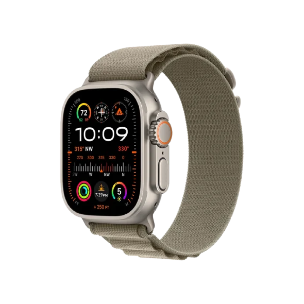 Ремінець Apple Alpine Loop Band Small для Apple Watch 49mm - Olive (MT5T3)